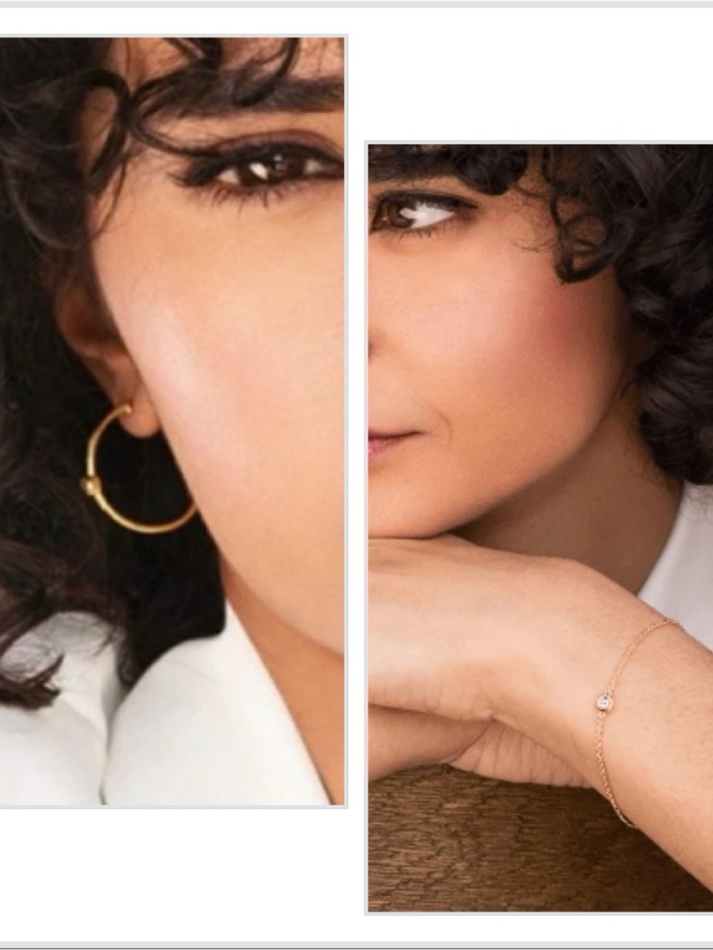 Marrin Costello Hoop Earrings and Matching Bracelet